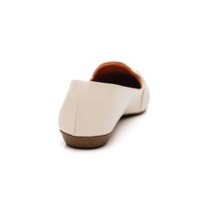 Sapatilha Yohana Casual Feminina Clean 801 Off-White
