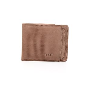 Carteira Roder Masculina Em Couro 3306new Marrom
