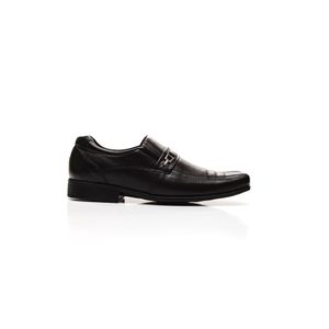 Sapato Social Zapattero Masculino Couro 6016new Preto