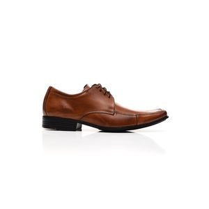 Sapato Social Zapattero Masculino Couro Natural 0205 Caramelo