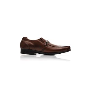 Sapato Social Zapattero Masculino Couro Natural 6052 Marrom