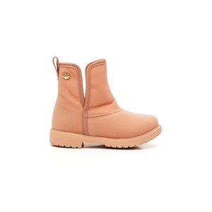 Bota Klin Cano Curto Infantil Menina Forrada Com Lã 175.069 Rosa