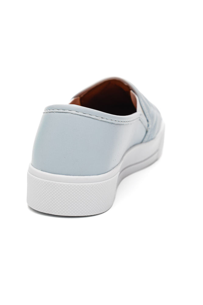 Tenis-Yoa-Slip-On-Feminino-Matelasse-L-Al436-Azul-Claro