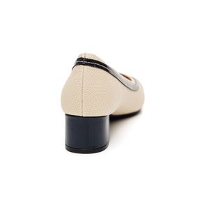 Sapato Piccadilly Conforto Feminino Duo 739052 Off-White