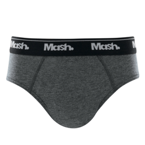 Cueca Mash Slip Algodão Infantil 193.01 Cinza Escuro