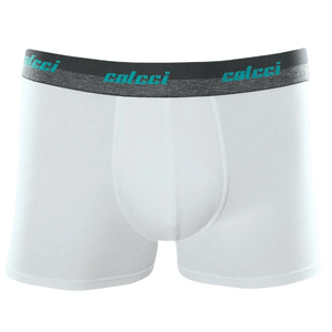 Cueca Boxer Colcci Masculina Cotton Com Elastico Bordado Cl1.42 Branco