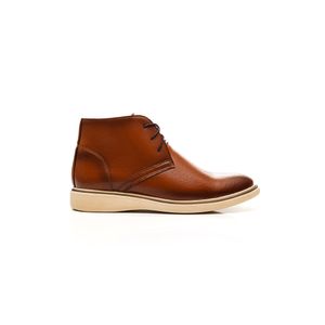 Bota Dk Cano Curto Masculina Cadarço 18060 Caramelo