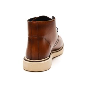 Bota Dk Cano Curto Masculina Cadarço 18060 Caramelo