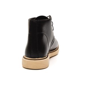 Bota Dk Cano Curto Masculina Cadarço 18060 Preto