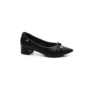 Sapato Santinelli Conforto Feminino Salto Baixo 1546 Preto