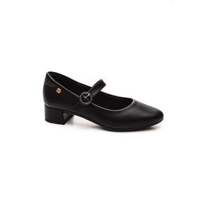 Sapato Santinelli Boneca Feminino Fivela 1540 Preto