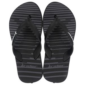 Chinelo Rider Feel Urban Juvenil Menino 12342-Aw938 Preto