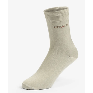 Meia Ferracini Cano Alto Sport Masculino Ferr58a Bege