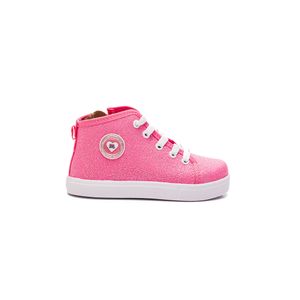Tênis Molekinha Casual Infantil Menina Brilho 2118.578 Rosa
