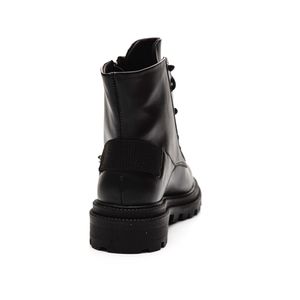 Bota Ramarim Coturno Feminino Zíper 24-62104 Preto