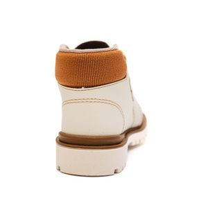 Bota Molekinho Casual Infantil Menino Velcro 2144.230 Off-White