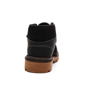 Bota Molekinho Casual Infantil Menino Velcro 2144.230 Preto