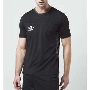 Camisa Masculina Umbro Árbitro Twr Fit 6t160201-181 Preto