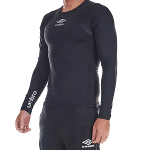 Camisa Umbro Diamond Elite Térmica Masculina Manga Longa U11tw074-111 Preto