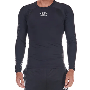 Camisa Umbro Diamond Elite Térmica Masculina Manga Longa U11tw074-111 Preto