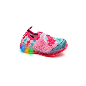 Tênis Crik Com Led No Solado Infantil Menina X-6bsereia Pink