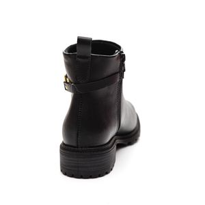 Bota Modare Cano Curto Feminina Detalhe Dourado 7074.109 Preto