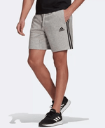 Bermuda-Masculina-Adidas-Essentials-3-Stripes-Gk9599-Cinza