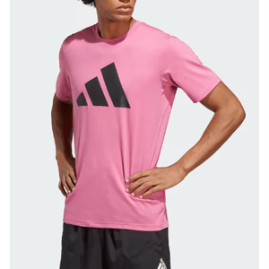 Camiseta Adidas Basic Masculina Essentials Feelready Logo Ic1218 Rosa