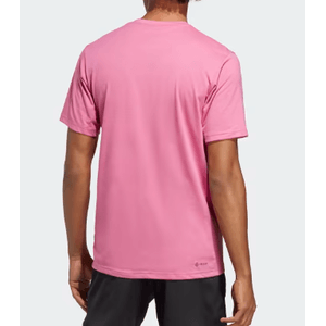 Camiseta Adidas Basic Masculina Essentials Feelready Logo Ic1218 Rosa