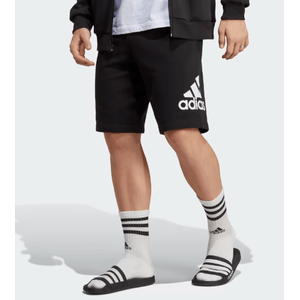 Bermuda Adidas Essentials Masculina Big Logo French Terry  Ic9401 Preto