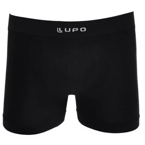 Cueca Lupo Boxer Masculina Sem Costura 00661-001 Preto