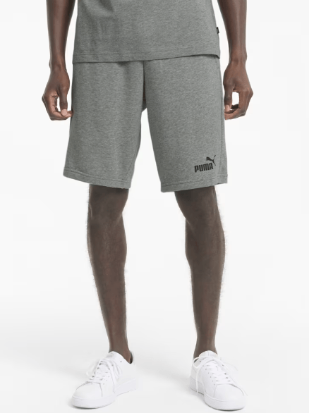 Shorts-Puma-Moletom-Masculino-Essentials-586709-03-Cinza