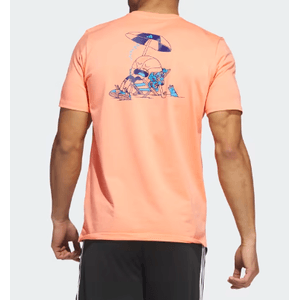 Camiseta Adidas Basquete Masculina Lil Stripe Spring Break Graphic Ic1869 Laranja