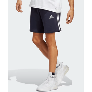 Bermuda Adidas Casual Masculina Essentials 3 Stripes Ic9436 Marinho