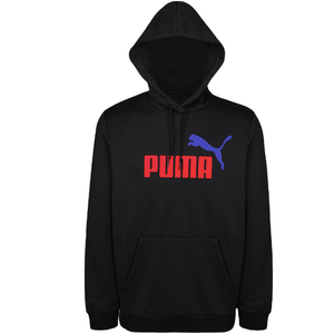 Blusão Puma Moletom Masculino Big Logo Canguru 586764 62 Preto