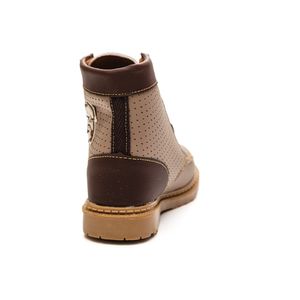 Bota Jet Kids Coturno Juvenil Menino 27.011-204 Marrom