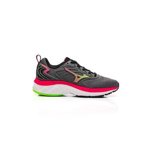 Tênis Mizuno Space 4 Esportivo Infantil Menina Chumbo