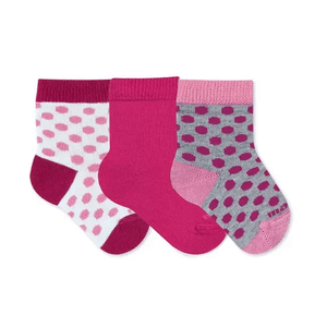 Kit 3 Meias Mash Infantil Menina 202.10.Ro13 Sortido