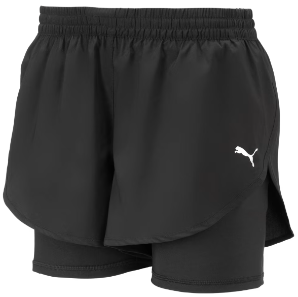 Shorts-Puma-2-Em-1-Woven-Running-Feminino-522646-01-Preto