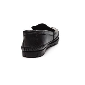 Mocassim Abc Masculino Couro 204 Preto