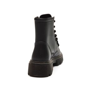 Bota Lue Lua Coturno Infantil Menina Cadarço 122000 Preto