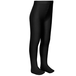 Meia Calça Lupo Lisa Infantil Menina Algodão 02526.001 Preto