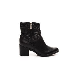 Bota Bottero Cano Curto Feminina Couro 3154347 Preto