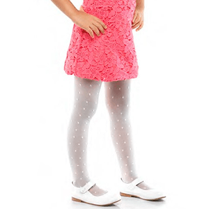 Meia-Calça Lupo Clássica Infantil Menina Estrelinhas Lobinha Fio 20 - 02515-003-5220 Rosa