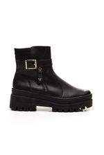 Bota Coturno Feminina Adulto Mississipi Ma691-01 Preto