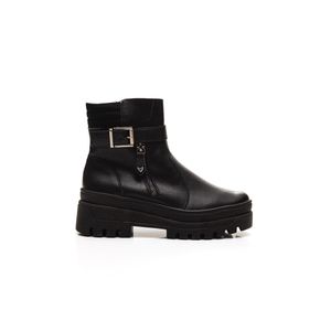 Bota Mississipi Coturno Feminino Fivela Ma691 Preto