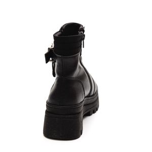 Bota Mississipi Coturno Feminino Fivela Ma691 Preto
