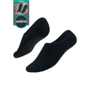 Meia Selene Esportiva Masculina Pilates Antiderrapante 4400.002 Preto