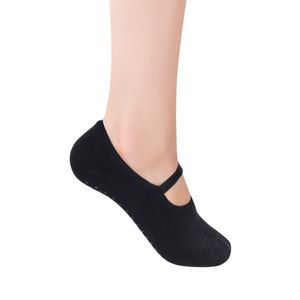 Meia Sapatilha Antiderrapante Pilates Selene 7850-003-5550 Preto