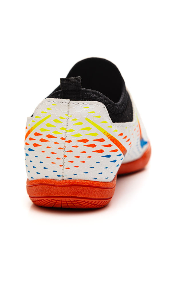 Chuteira-Molekinho-Futsal-Juvenil-Menino-Fluor-2808-Branco